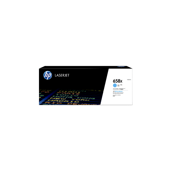 Genuine HP 658X Cyan High Yield Toner W2001X