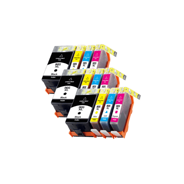 Compatible HP 905XL Ink Triple Value Pack