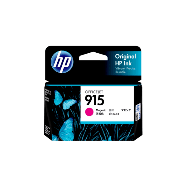 Genuine HP 915 Magenta Ink 3YM16AA