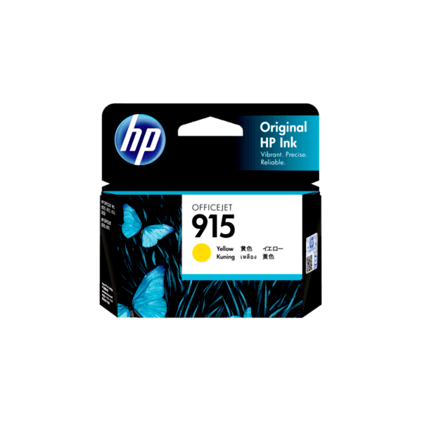 Genuine HP 915 Yellow Ink 3YM17AA