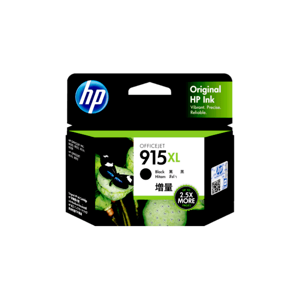Genuine HP 915XL Black Ink High Yield 3YM22AA