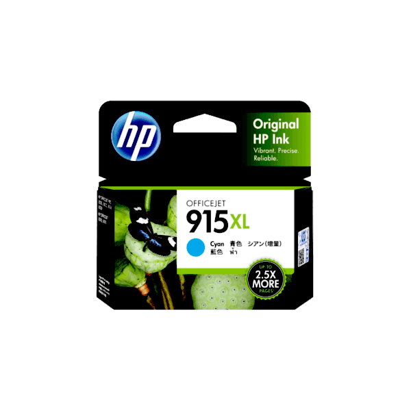 Genuine HP 915XL Cyan Ink High Yield 3YM19AA