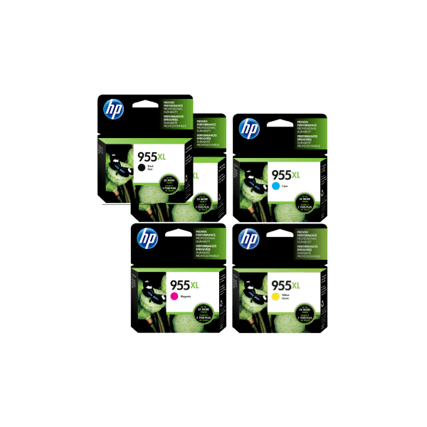 Genuine HP 955XL Ink Value Pack PLUS EXTRA BLACK Genuine HP 955XL Ink Value Pack PLUS EXTRA BLACK