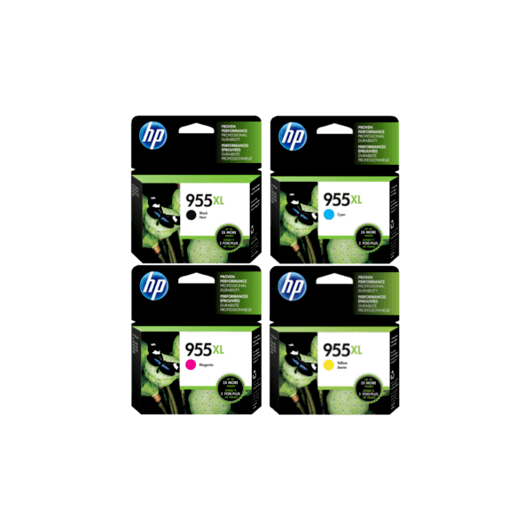 Genuine HP 955XL Ink Cartridge Value Pack High Yield Genuine HP 955XL Ink Cartridge Value Pack High Yield