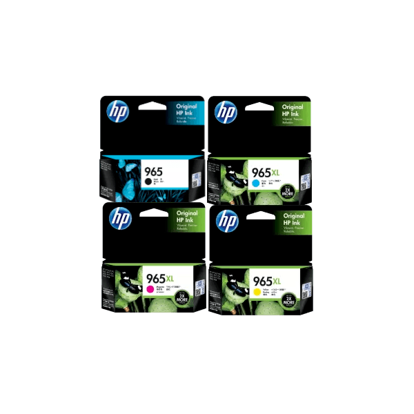 Genuine HP 965 Black 965XL High Yield Colours Ink Value Pack