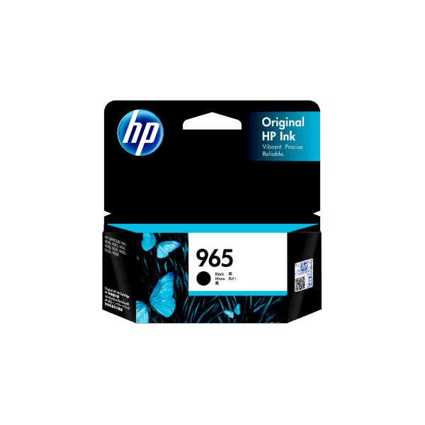 Genuine HP 965 Black Ink 3JA80AA