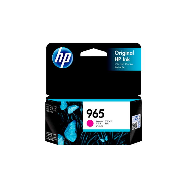 Genuine HP 965 Magenta Ink 3JA78AA