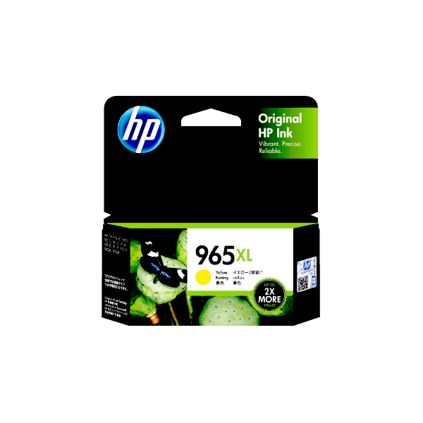 Genuine HP 965XL Yellow High Yield Ink 3JA83AA