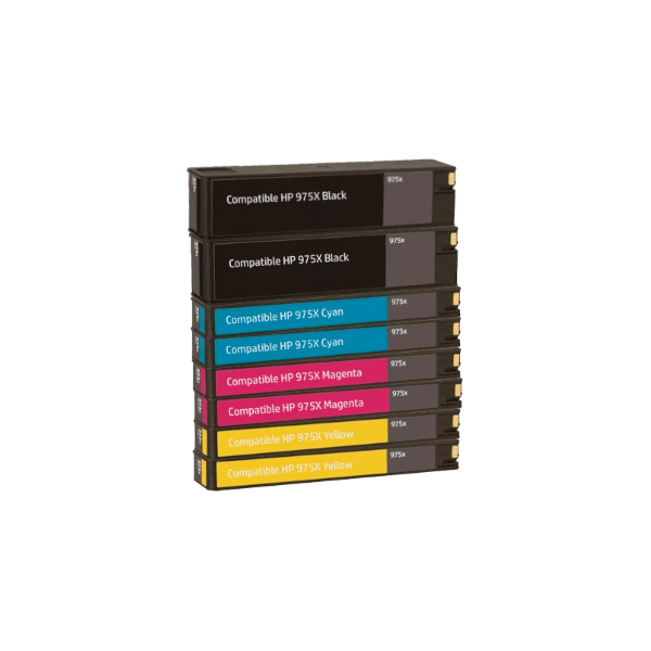 Compatible HP 975x Ink Double Value Pack Compatible HP 975x Ink Double Value Pack