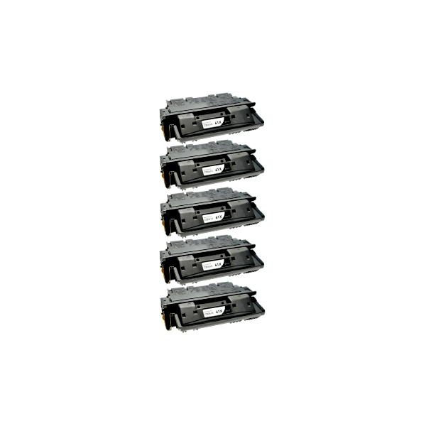 Compatible HP 61X Toner Cartridge C8061X 5 PACK