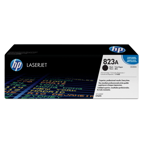 Genuine HP 823A Black Toner Cartridge CB380A
