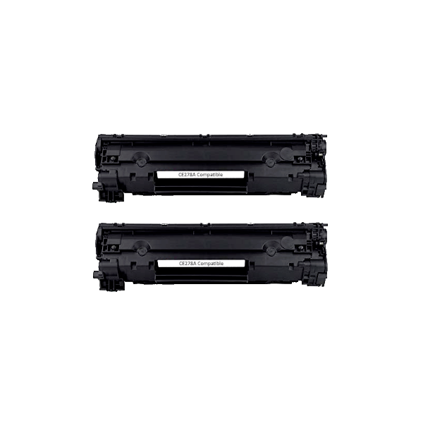 Compatible HP 78A Toner Cartridge CE278A 2 PACK Compatible HP 78A Toner Cartridge CE278A 2 PACK