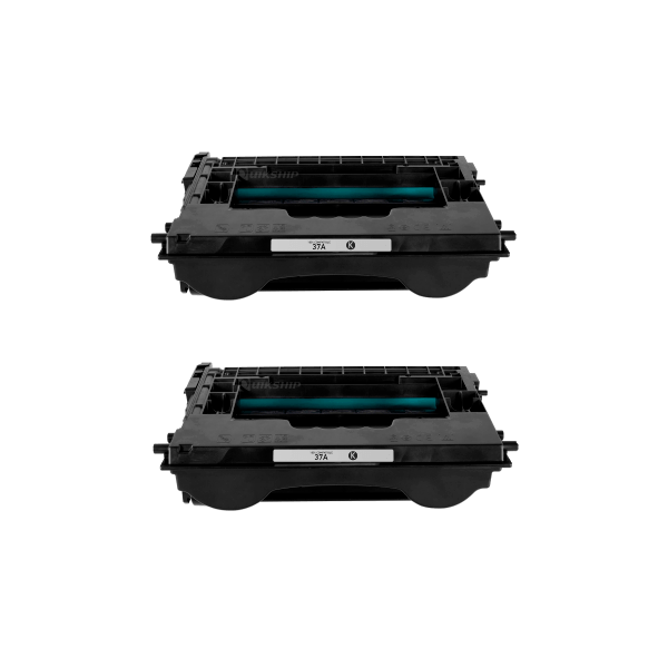 Compatible HP 37A Toner Cartridge CF237A 2 PACK Compatible HP 37A Toner Cartridge CF237A 2 PACK
