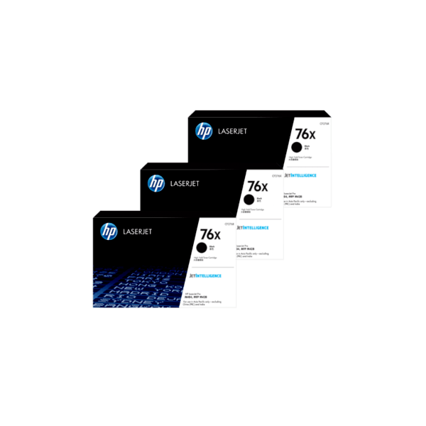 Genuine HP 76X High Yield Toner 3 PACK CF276X Genuine HP 76X High Yield Toner 3 PACK CF276X