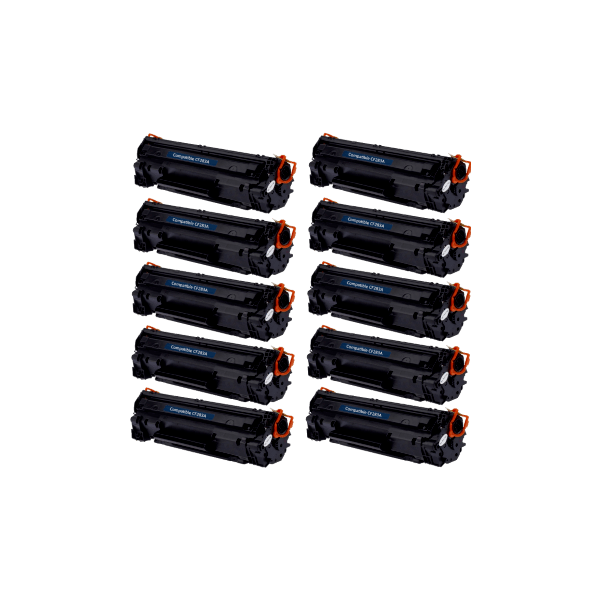 Compatible HP 83A Toner Cartridge CF283A 10 PACK Compatible HP 83A Toner Cartridge CF283A 10 PACK