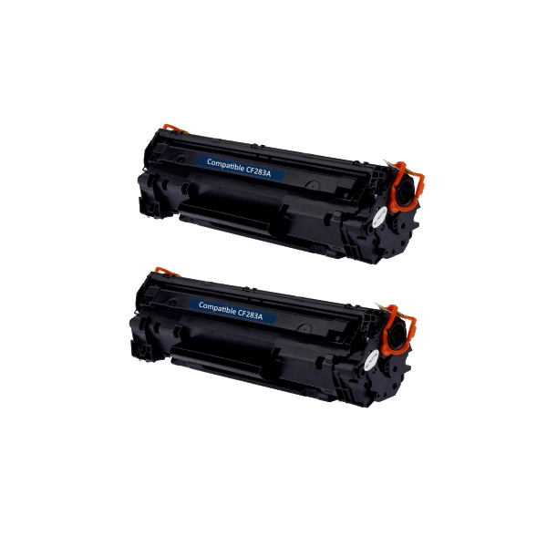Compatible HP 83A Toner Cartridge CF283A 2 PACK Compatible HP 83A Toner Cartridge CF283A 2 PACK