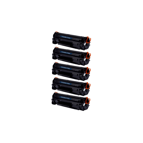 Compatible HP 83A Toner Cartridge CF283A 5 PACK Compatible HP 83A Toner Cartridge CF283A 5 PACK