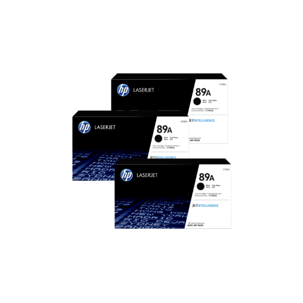 Genuine HP 89A Toner CF289A 3 PACK