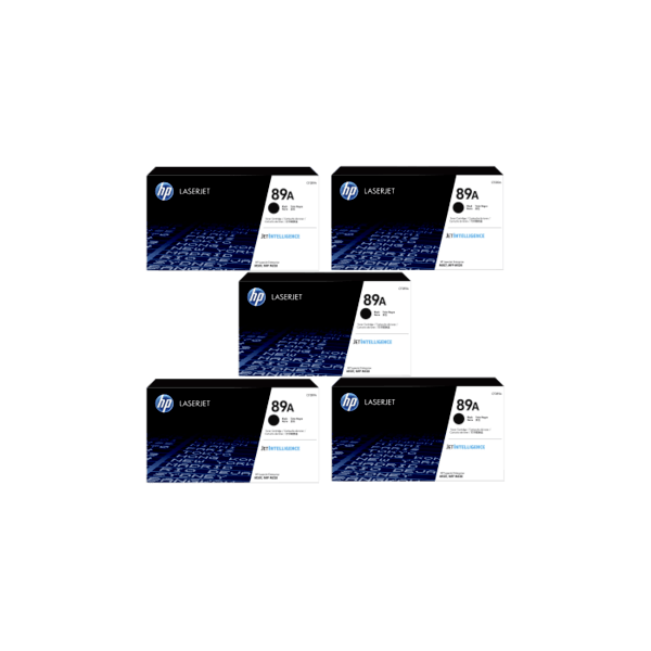 Genuine HP 89A Toner CF289A 5 PACK