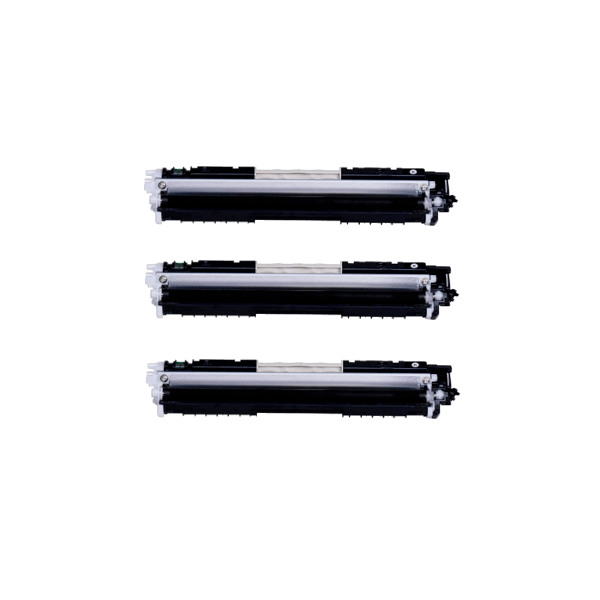 Compatible HP 130A Black Toner Cartridge CF350A 3 PACK Compatible HP 130A Black Toner Cartridge CF350A 3 PACK