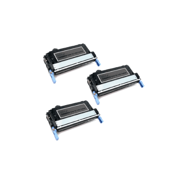 Compatible HP 643A Black Toner Cartridge Q5950A 3 PACK