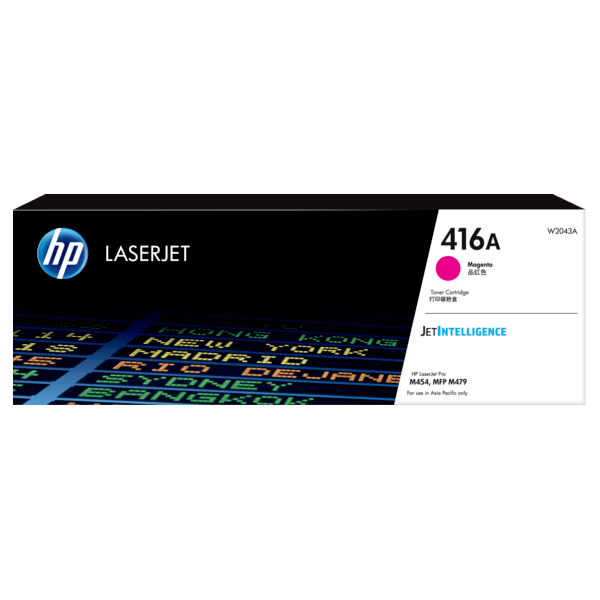 Genuine HP 416A Magenta Toner W2043A