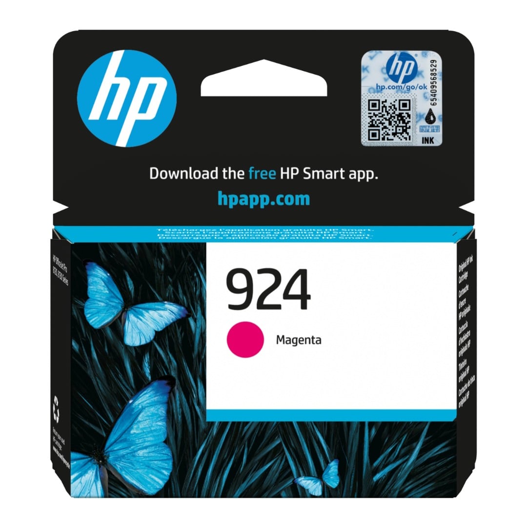 Genuine HP 924 Magenta Ink Cartridge 4K0U4NA