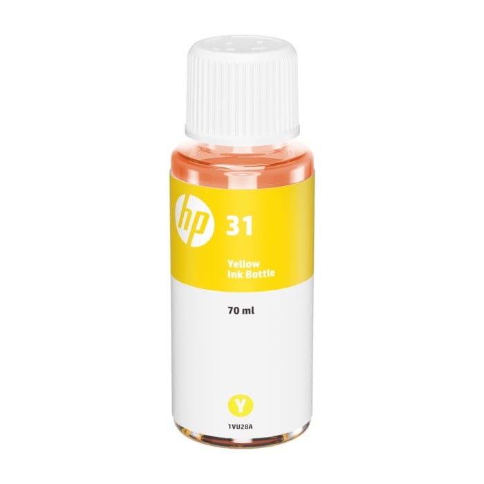 Genuine HP 31 Smart Tank Yellow Ink Bottle 1VU28AA