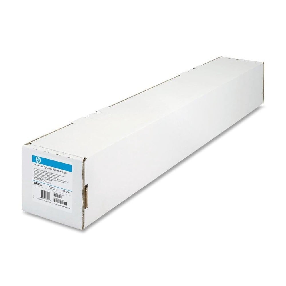 HP Everyday Instant-dry Satin Photo Paper 235gsm Q8923A - 1524mm x 30.5m (60in) HP Everyday Instant-dry Satin Photo Paper 235gsm Q8923A - 1524mm x 30.5m (60in)