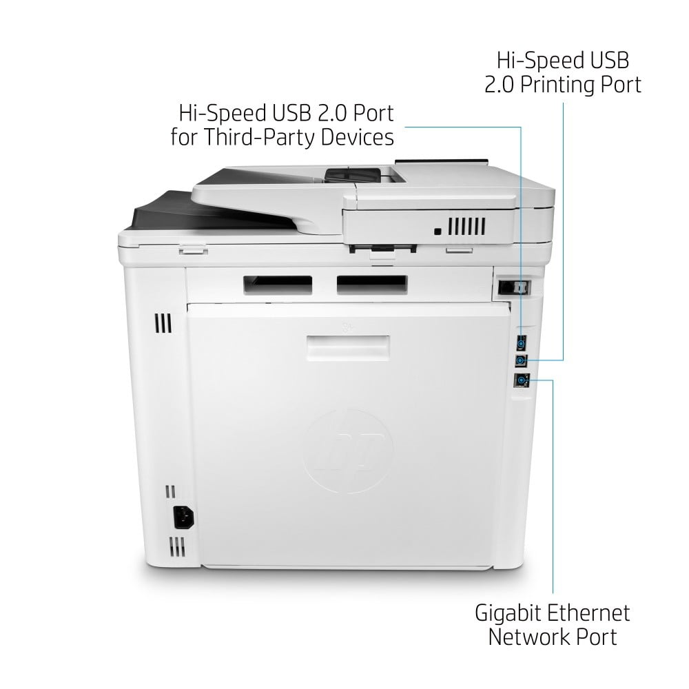 HP Colour LaserJet Enterprise MFP M480f Colour Multifunction Laser Printer 3QA55A