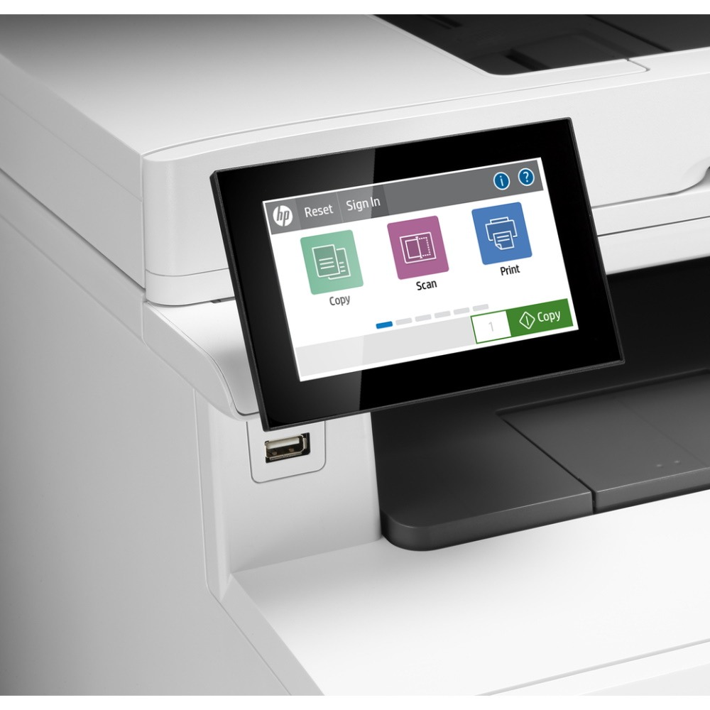 HP Colour LaserJet Enterprise MFP M480f Colour Multifunction Laser Printer 3QA55A
