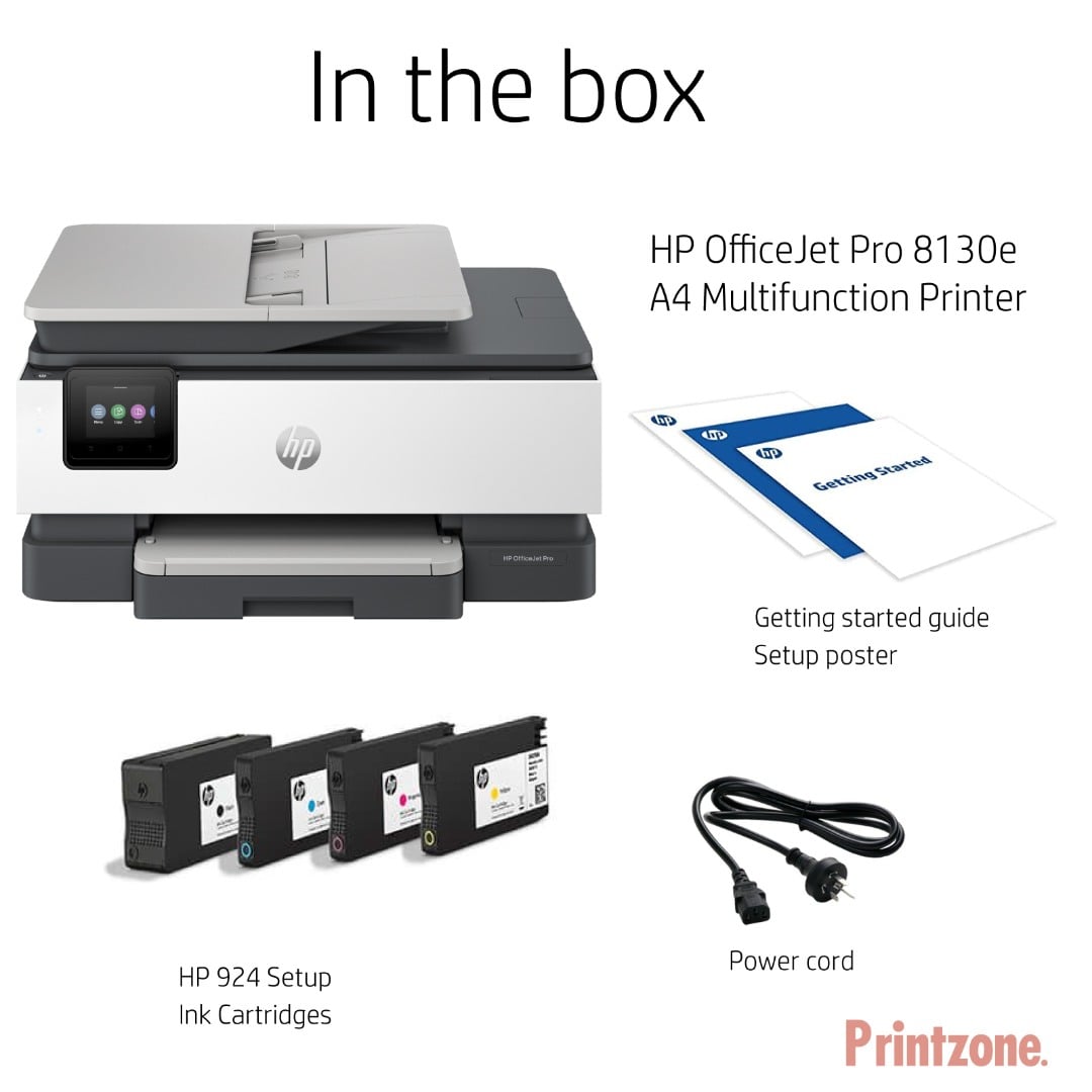 HP OfficeJet Pro 8130e A4 Wireless Multifunction Printer 40Q48B