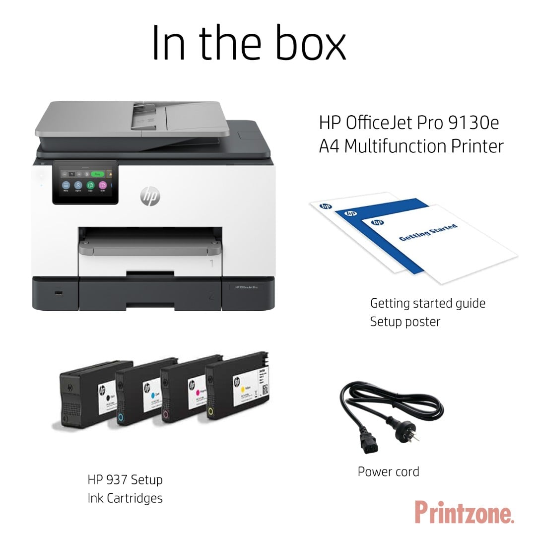 HP OfficeJet Pro 9130e A4 Wireless Multifunction Printer 404N0B