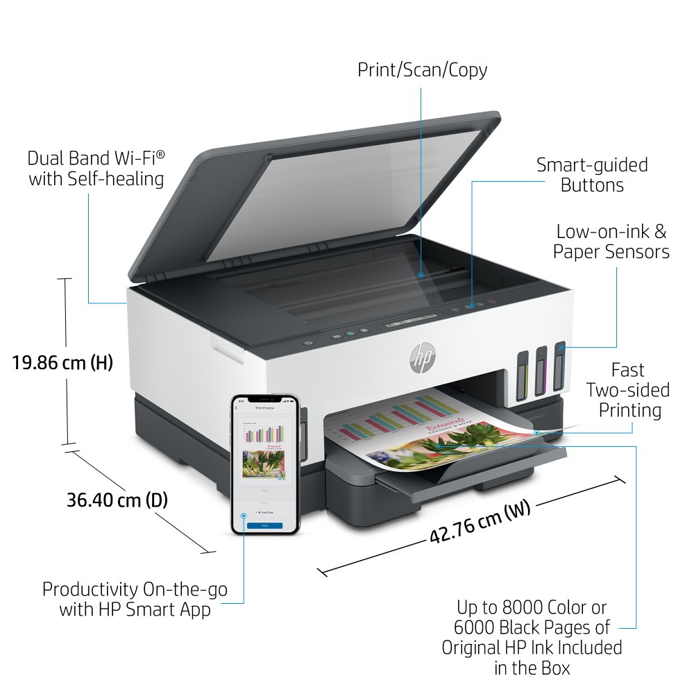HP Smart Tank 7005 All-in-One Printer