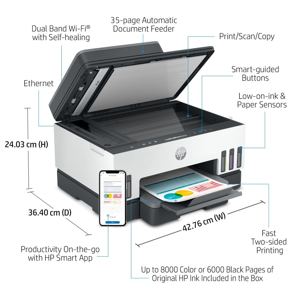 HP Smart Tank 7305 All-in-One Printer
