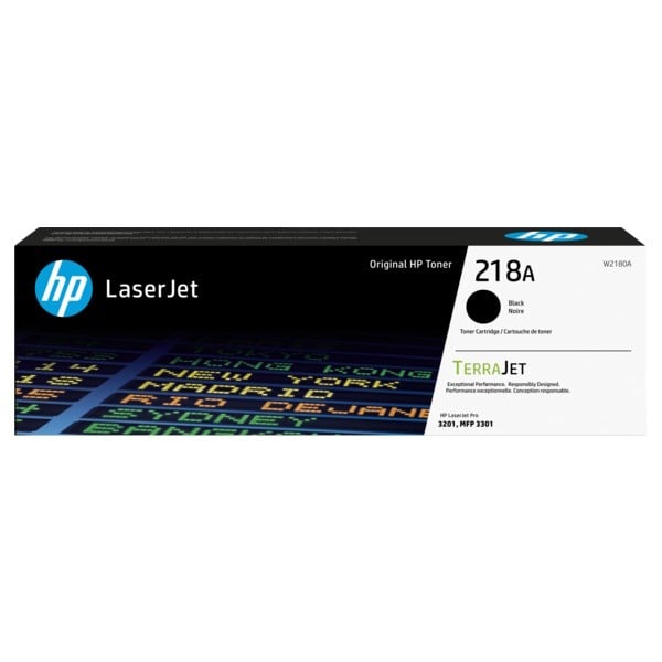 Genuine HP 218A Black Toner W2180A
