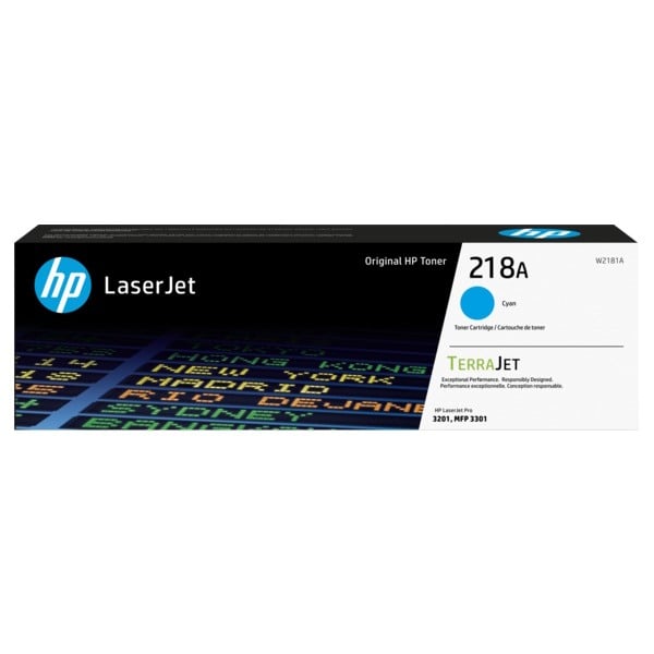 Genuine HP 218A Cyan Toner W2181A