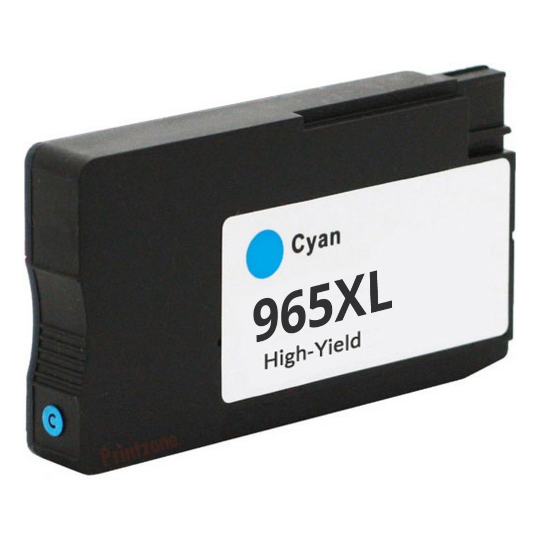 Compatible HP 965XL Cyan High Yield Ink 3JA81AA Compatible HP 965XL Cyan High Yield Ink 3JA81AA