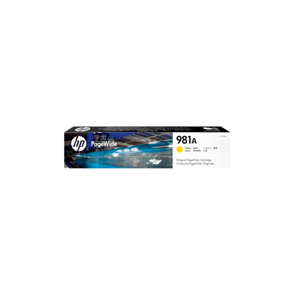 Genuine HP 981A Yellow Ink Cartridge J3M70A