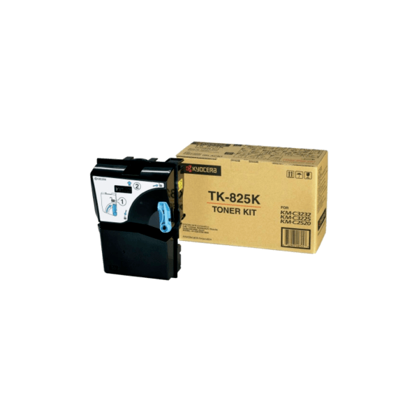 Genuine Kyocera TK-825K Black Toner Cartridge
