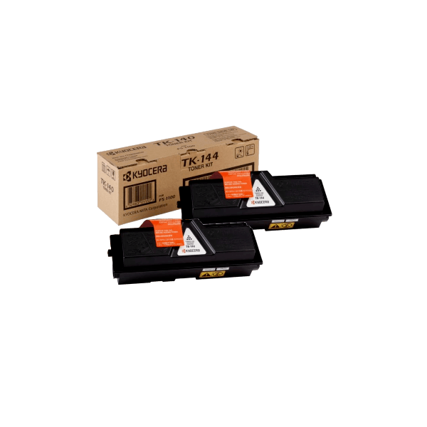 Genuine Kyocera TK-144 Toner 2 PACK