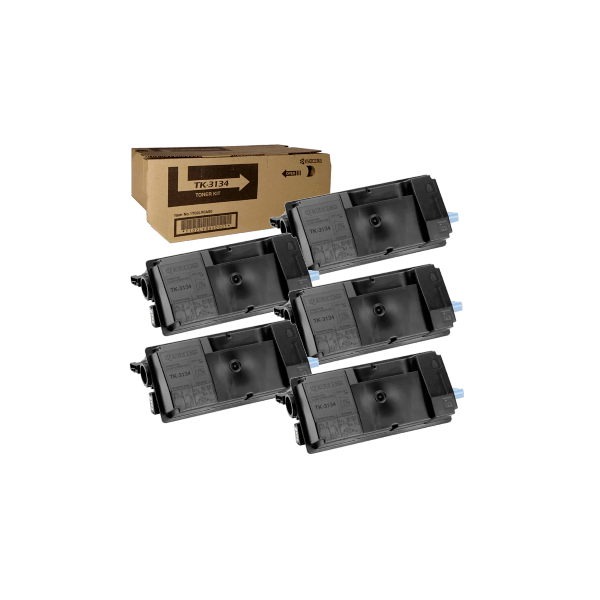 Genuine Kyocera TK-3134 Toner 5 PACK