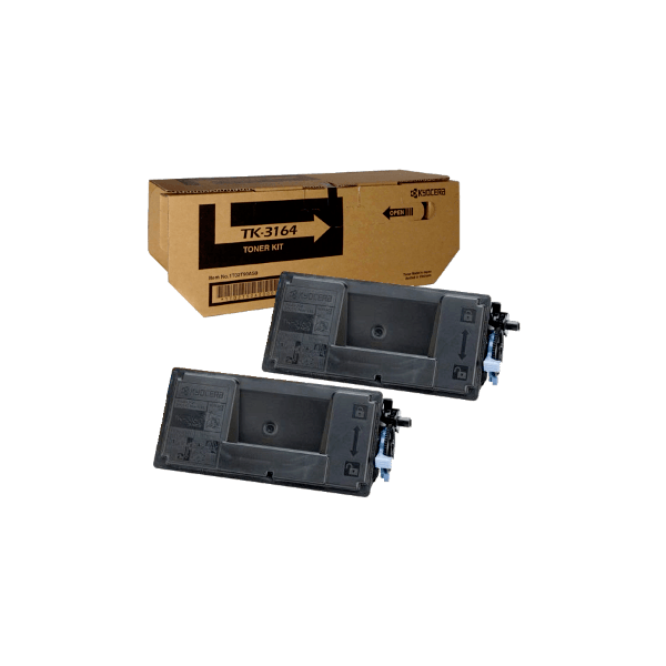 Genuine Kyocera TK-3164 Toner 2 PACK