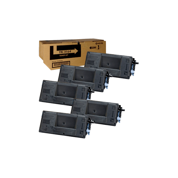 Genuine Kyocera TK-3164 Toner 5 PACK