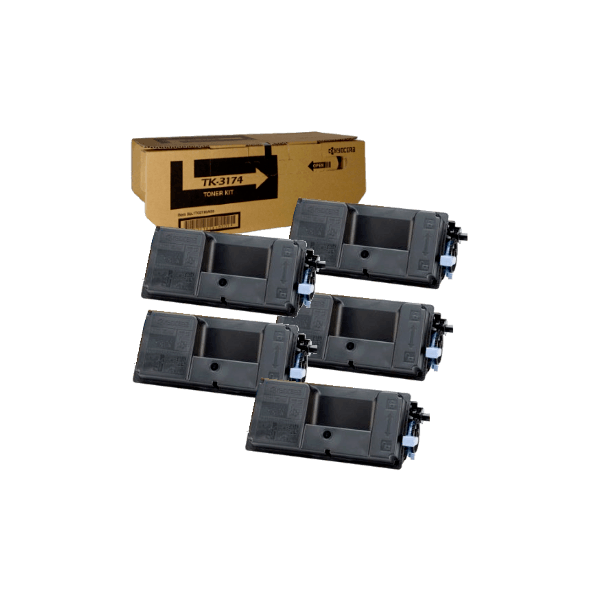 Genuine Kyocera TK-3174 Toner 5 Pack