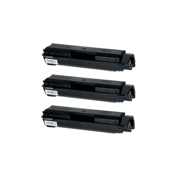 Compatible Kyocera TK-5144K Black Toner 3 PACK
