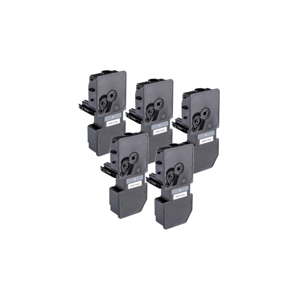 Compatible Kyocera TK-5234K Black Toner High Yield 5 PACK