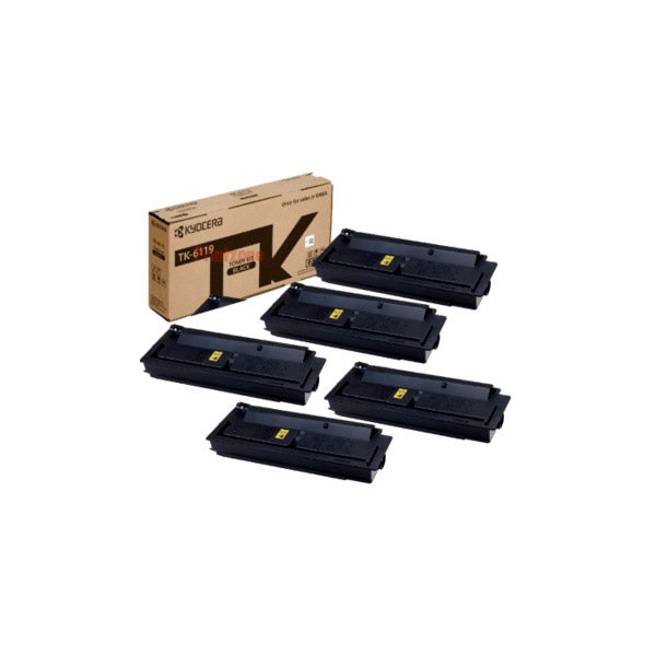 Genuine Kyocera TK-6119 Toner Cartridge 5 PACK Genuine Kyocera TK-6119 Toner Cartridge 5 PACK