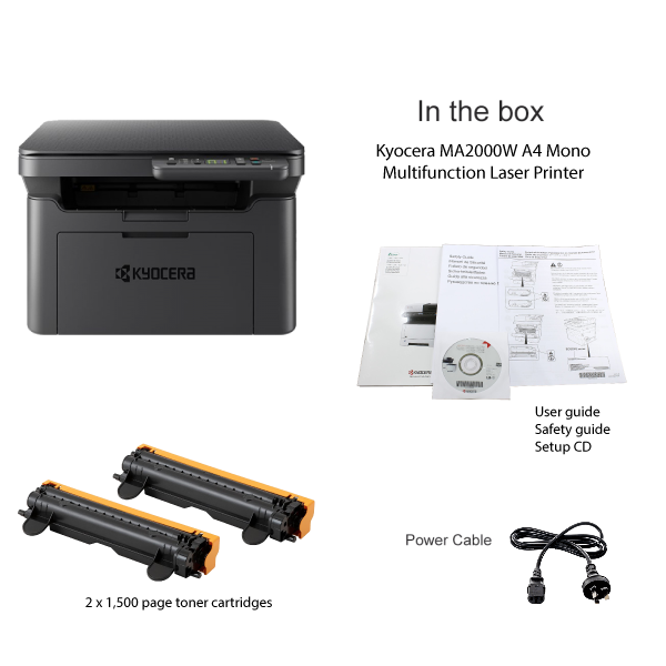 Kyocera ECOSYS MA2000w Mono Multifunction Laser Printer