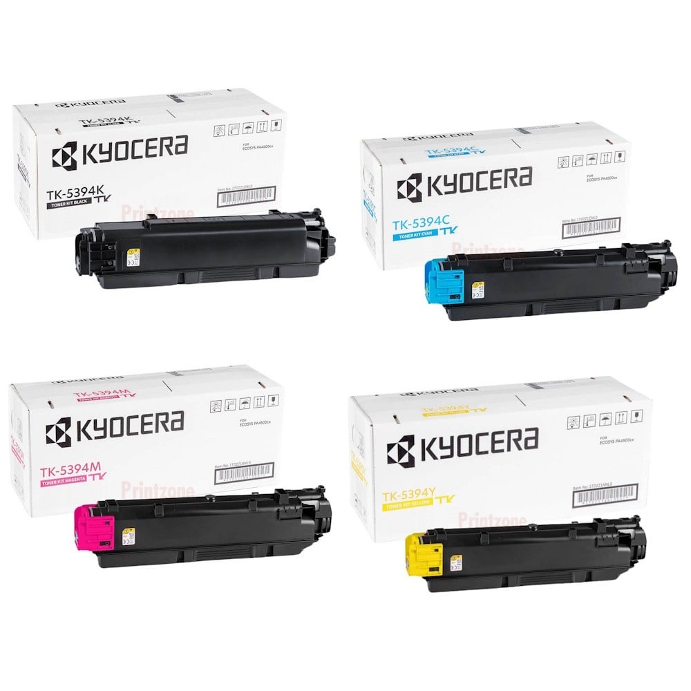 Genuine Kyocera TK-5394 Toner Combo Value Pack